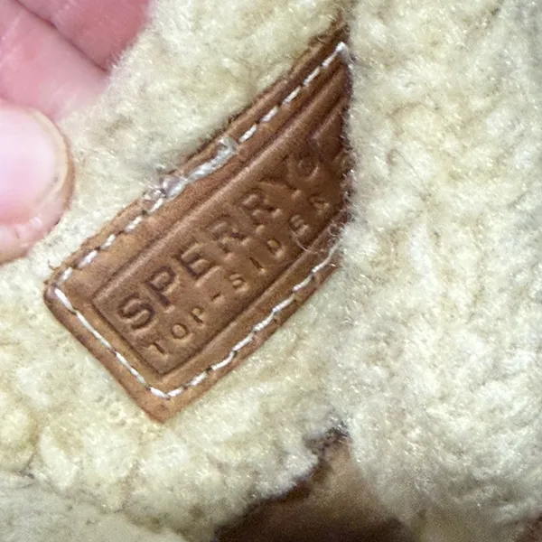 Sperry Saltwater‎ Leather Duck Boot Faux Fur Cuff Size 7 A38 - Image 6