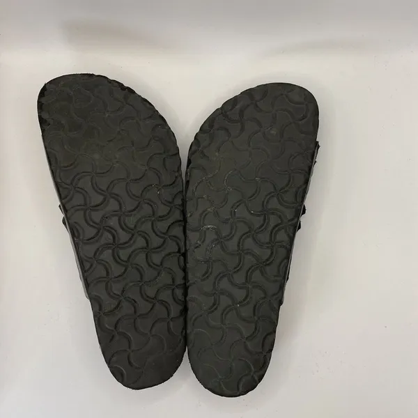 Birkenstock Womens Granada‎ Double Straps Birk Sandals Black Sz 38 US W7-flaw - Image 9