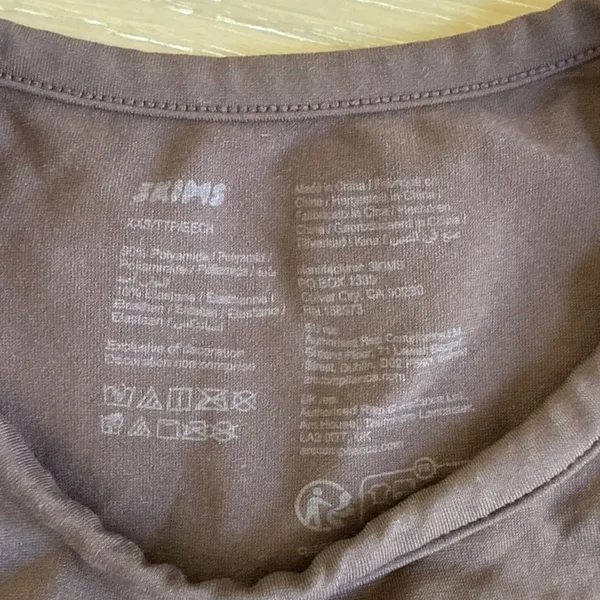 Skims Fits Everybody T-shirt Size XXS in Brown - Image 2