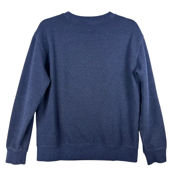 Disney Parks Mickey Mouse Compass Pullover‎ Crewneck Sweatshirt Top Blue Size S - Image 2