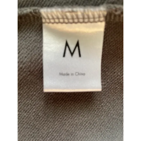 TICTICMIMI Color Block Sweatshirt Pink Grey Casual Long Sleeve‎ Size M - Image 5