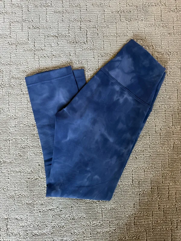 Lululemon Wunder Train High-Rise Crop 21" *Diamond Dye - Image 2