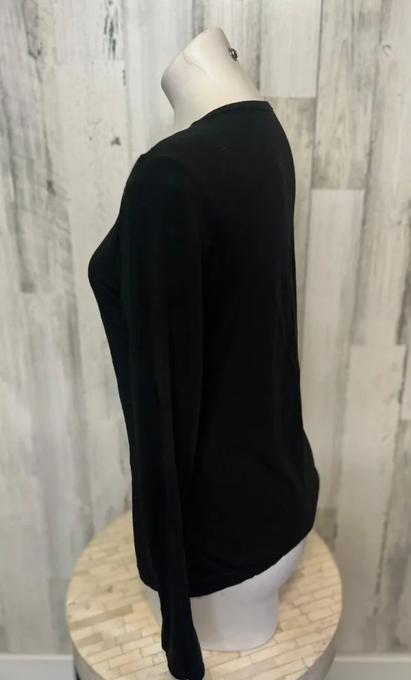 Long Sleeve Top Black Size M - Image 2