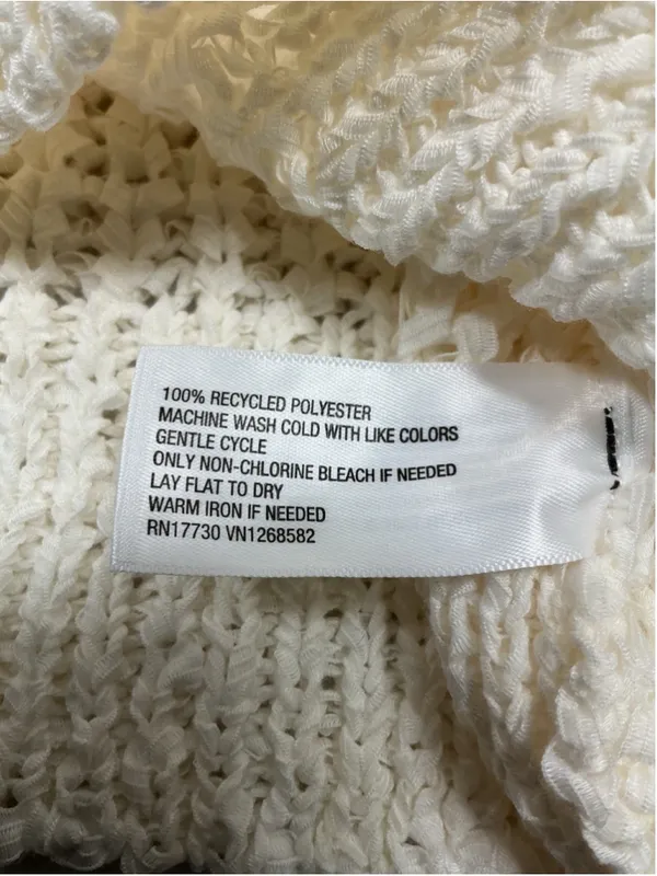 Womans NWT A New Day Long Sleeve Sweater Medium Cream - Image 5