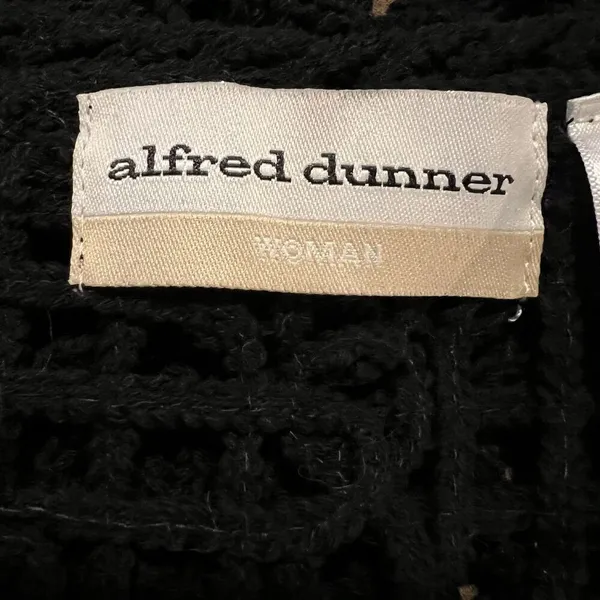 Alfred Dunner Cardigan 1X Crocheted Cropped‎ - Image 3
