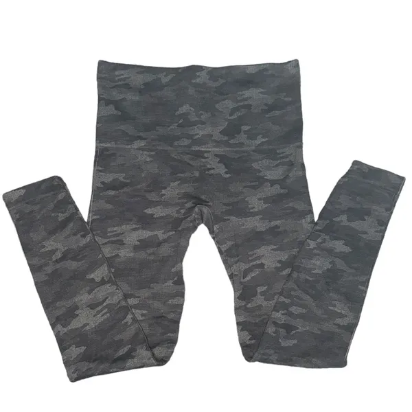 SPANX  Camo Print Grey Leggings Sz M‎ - Image 2