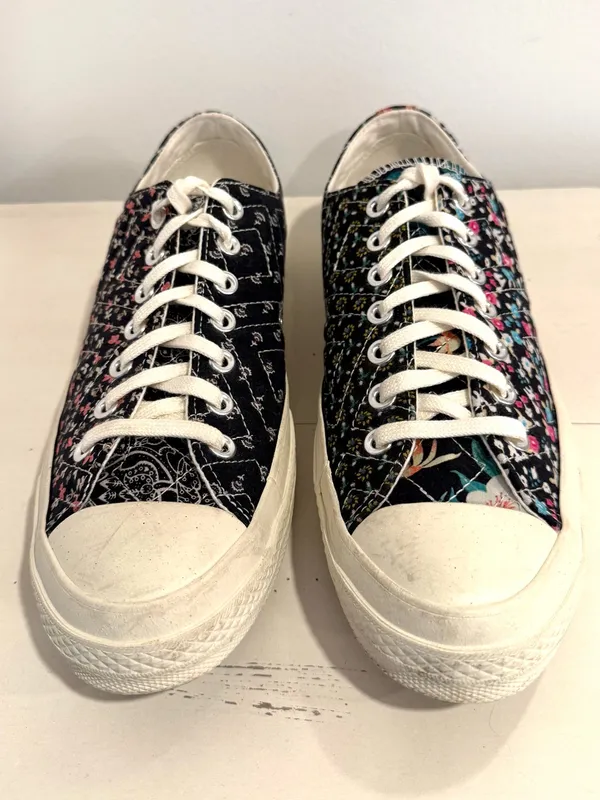 Converse Chuck Taylor All Star Renew Floral Quilted Sneaker Size 10.5 - Image 4