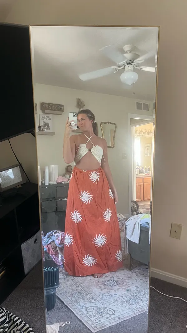 Billy J Maxi Dress Red Size XS - Image 2
