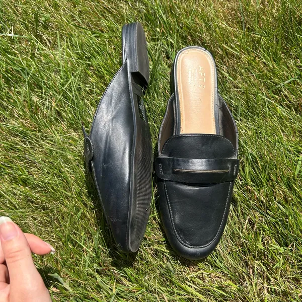 Apt. 9 Black Mules - Image 3