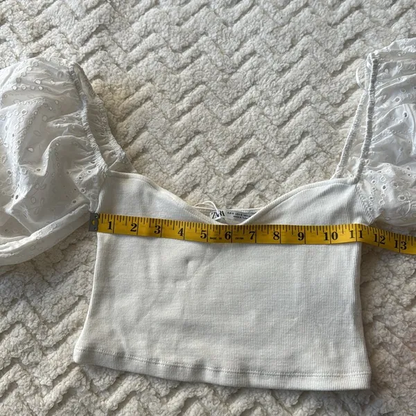 NWT Zara Crop Top Size S - Image 3