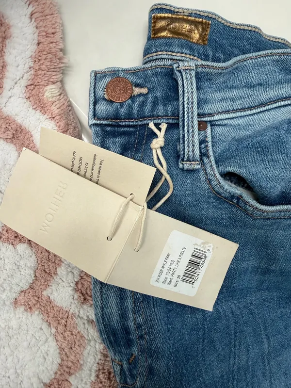 Mother Jeans High waist Ankle fray size 25 - Image 12
