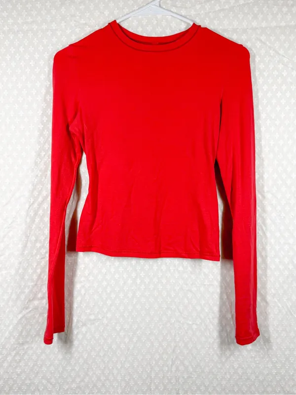 Skims‎ Red Fits Everybody Long Sleeve Top - Image 2
