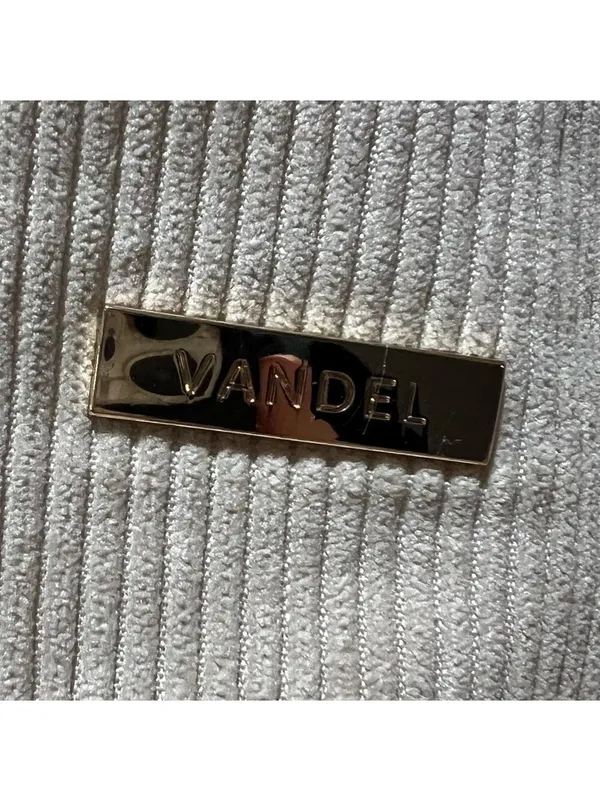 Vandel Corduroy Tote Bag with Zipper Pockets - Image 3
