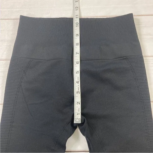 Electric Yoga Women Black High Waisted Yoga Workout Athletic Leggings Size M/L - Image 12