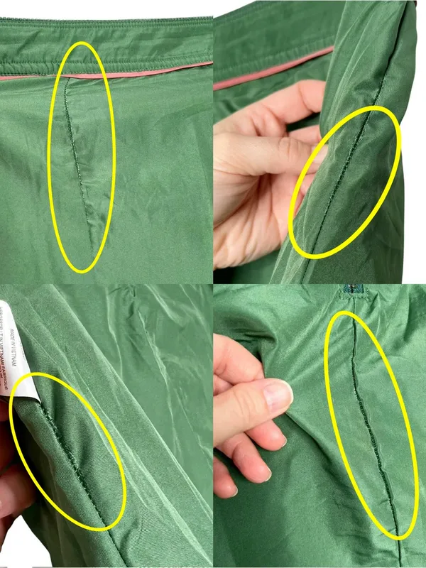 Boden Green Corduroy Pencil Skirt Academia LONG Length - Image 9