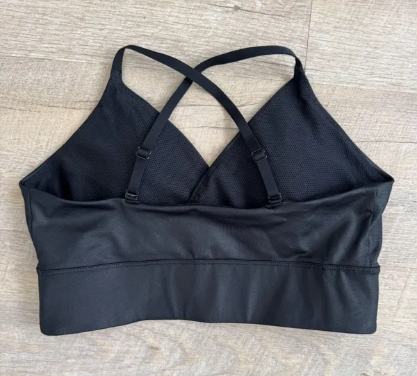 Women's Nike Indy Light-Support Padded Longline Sports Bra CT3781 010 Size L - Image 3