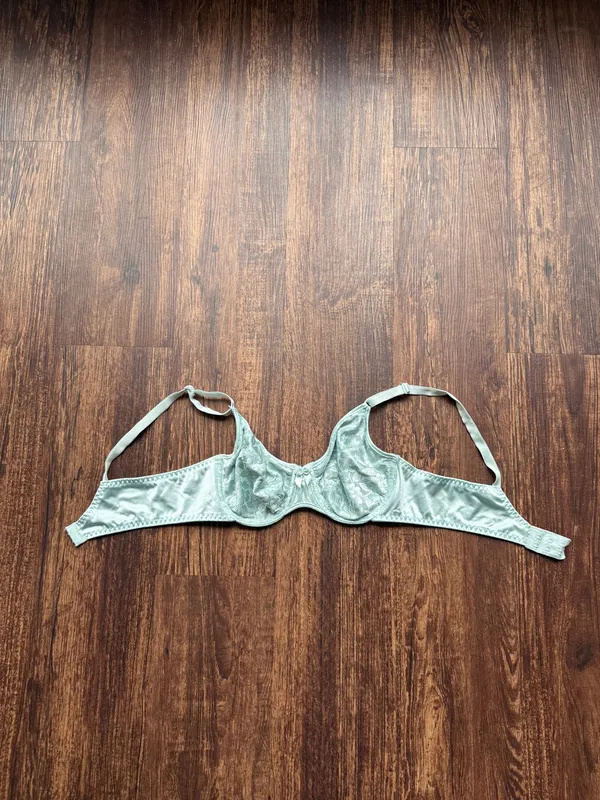 Vintage Women’s Maidenform Lace Sheer Floral Bra - Size 36B - Image 5