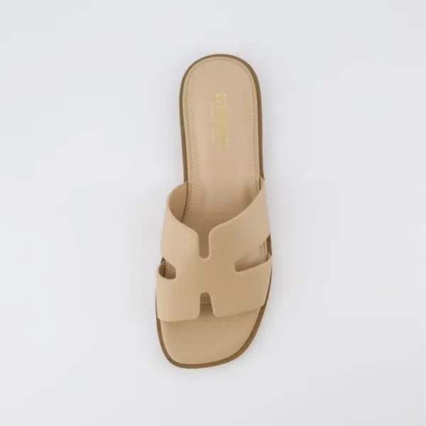 CUSHIONAIRE Voyage Cutout Strap Slides for Women, Slip‎ On | Size 7 | NIB - Image 7