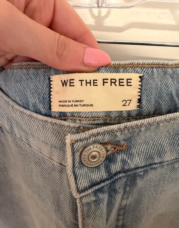 We the Free Light Wash Flare Jeans - Image 2