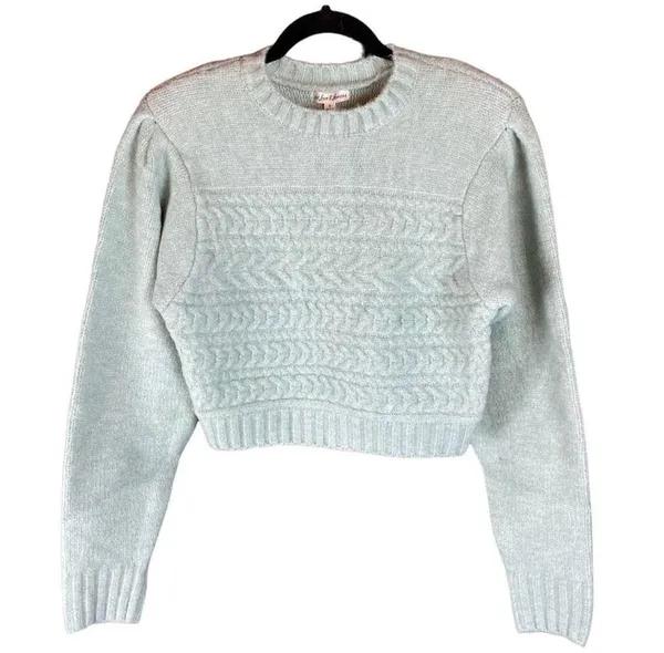 Women's Size Small Mint Green Sweater - Image 3