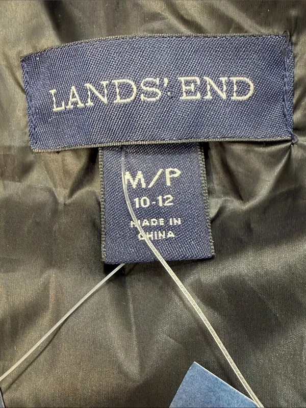 Lands' End NWT Leopard Print Down Filed Lightweight Packable Puffer Jacket - Image 8