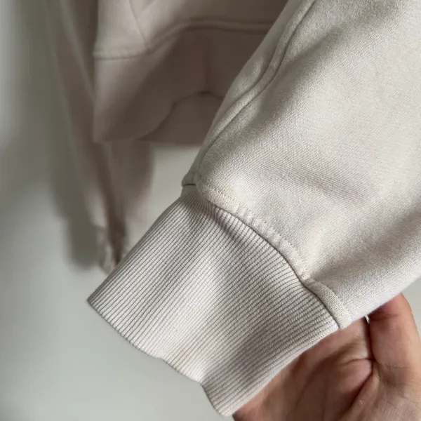Lululemon Scuba Oversized Half Zip Size XS/S Cream White Opal - Image 5