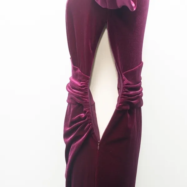 Lauren Ralph Lauren Velvet Cocktail‎ Dress Size 2 - Image 12