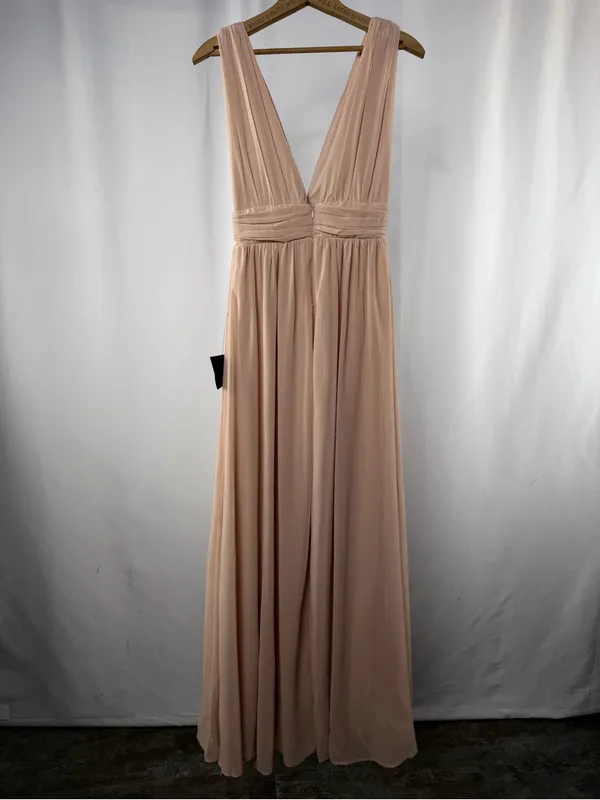 NWT Lulus Heavenly Hues Blush Maxi Dress Size Extra Small‎ - Image 6