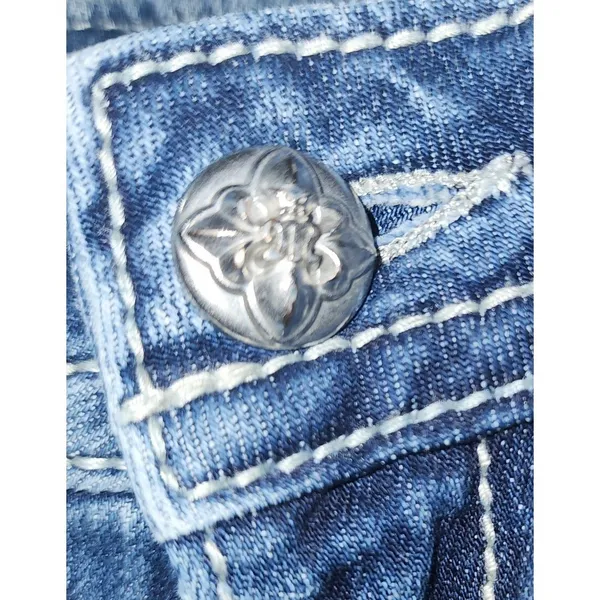 Miss Me Jeans Boyfriend Capri Womens 25 Studed Edgy‎ - Image 6