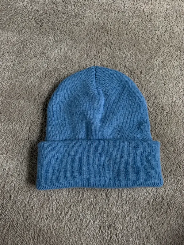 Carhartt Blue Knit Beanie - Image 3