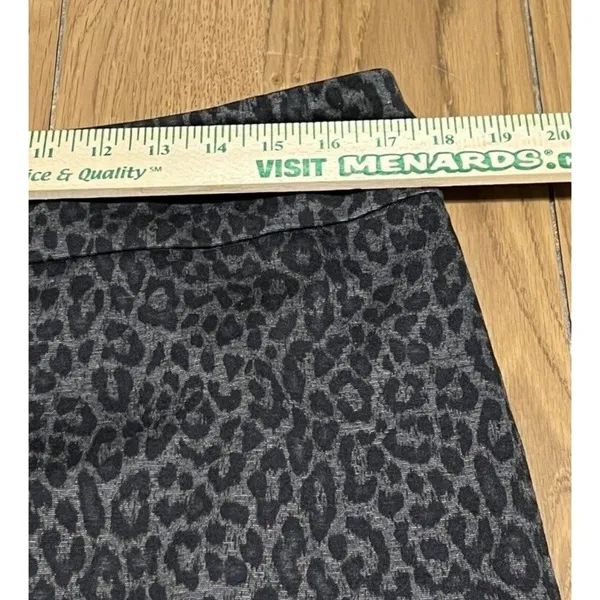 Pure Amici Women’s Size Large Skirt Leopard Print Preppy‎ Classic City Party - Image 3
