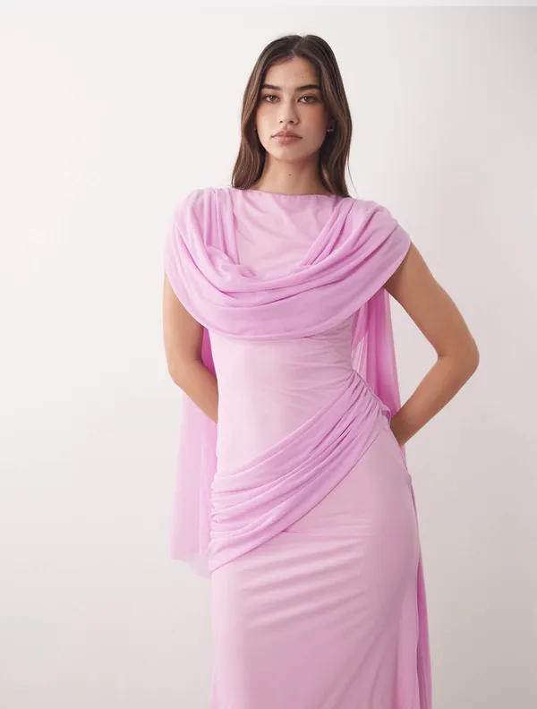 ASOS Pink Dress Maxi - Image 8