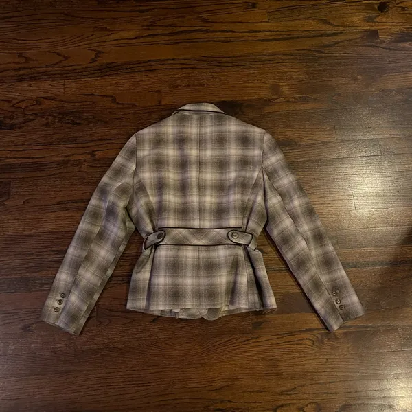 Vintage Plaid Blazer  - Image 2
