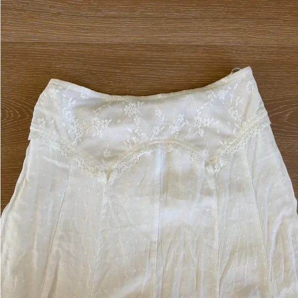 Meshki Top & Skirt Set Skylar Size S White - Image 3