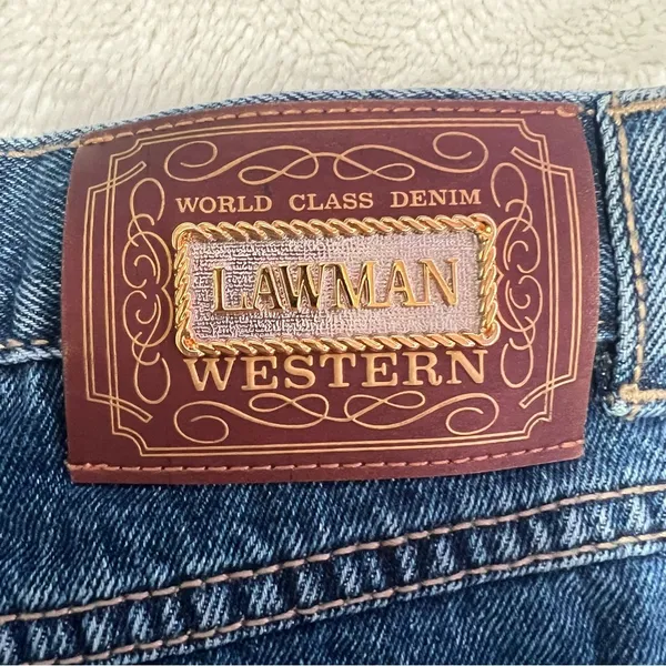 Vintage lawman Jean shorts - Image 2