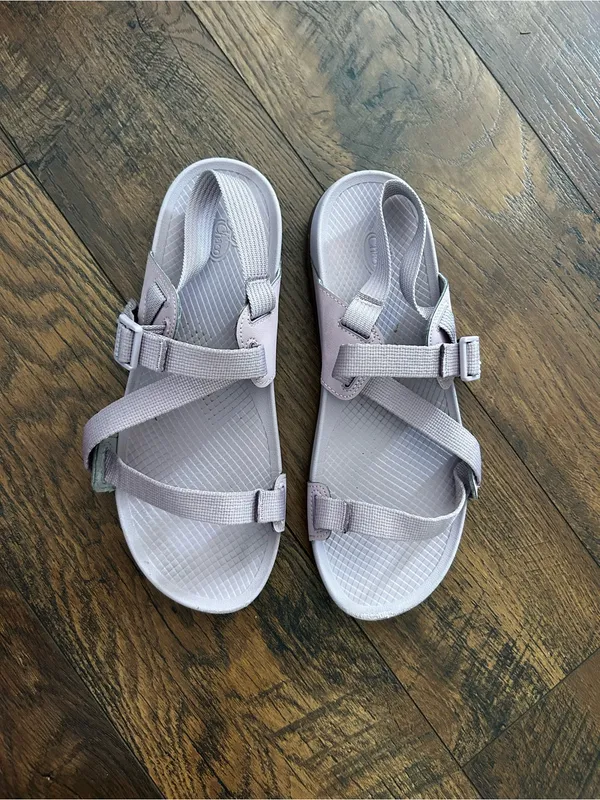 Chacos Women's Lowdown Sandal in purple - Image 2
