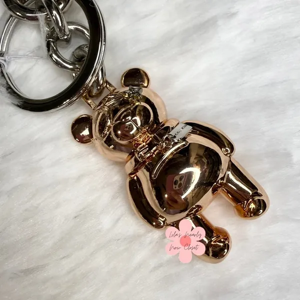 NWT Coach 3D Teddy Bear Bag Charm - Image 2