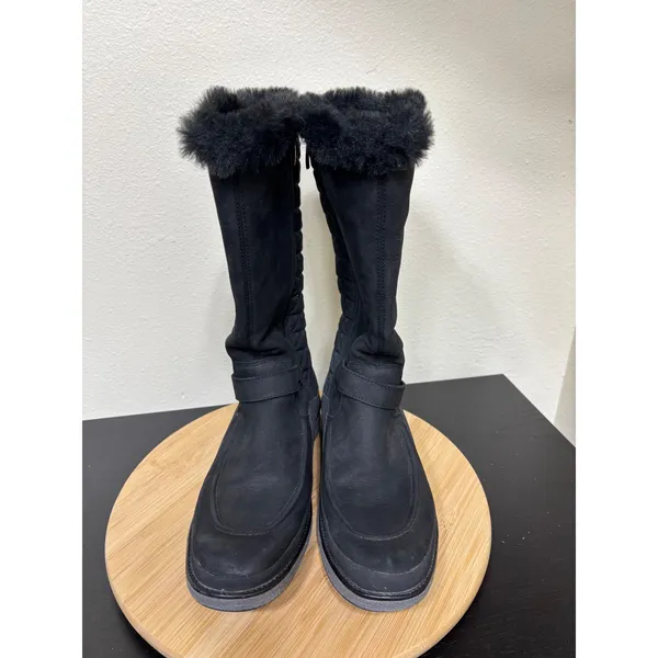 Merrell Tremblant Ezra‎ Tall Women 8.5 Black Waterproof Insulated Boots J95134 - Image 12
