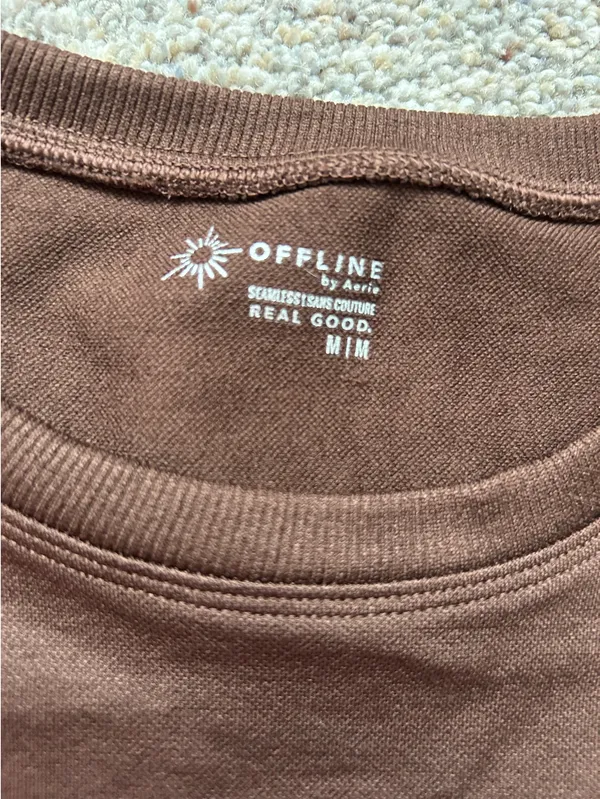 Brown Aerie Long Sleeve - Image 3