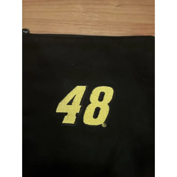 Race Ready Lady Nascar Canvas Zippered Bag #48 Black - Image 3