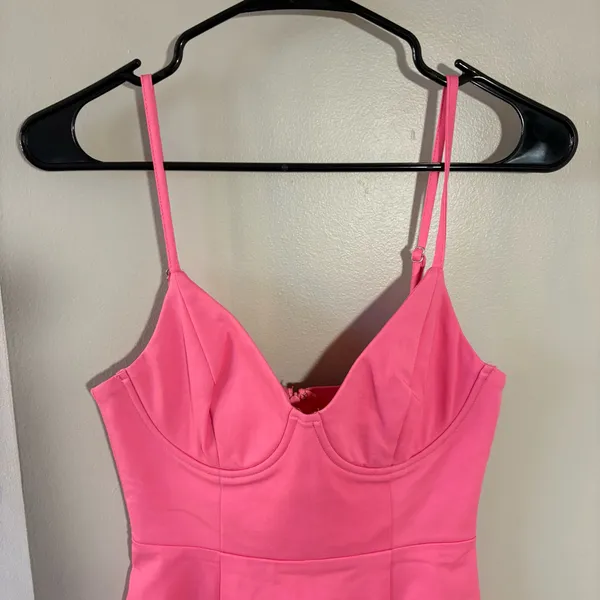 Princess Polly Novella Mini Dress in Pink Size Women’s 4 Small - Image 3