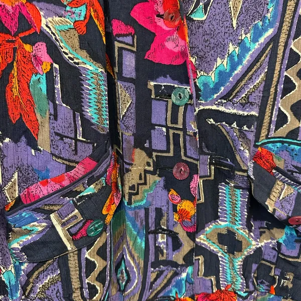 Vintage 80’s lightweight jacket/shirt size L‎ - Image 3