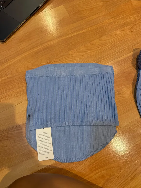 Blue ribbed set - Image 3
