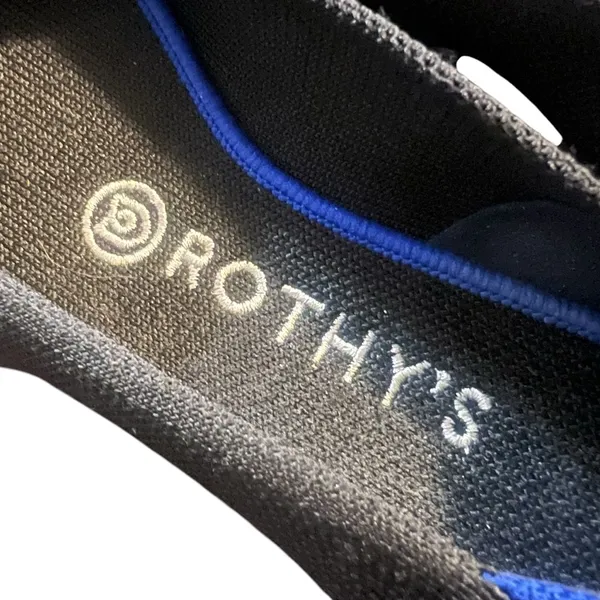 Rothy’s The Point Black Flat, machine washable size 7 - Image 2