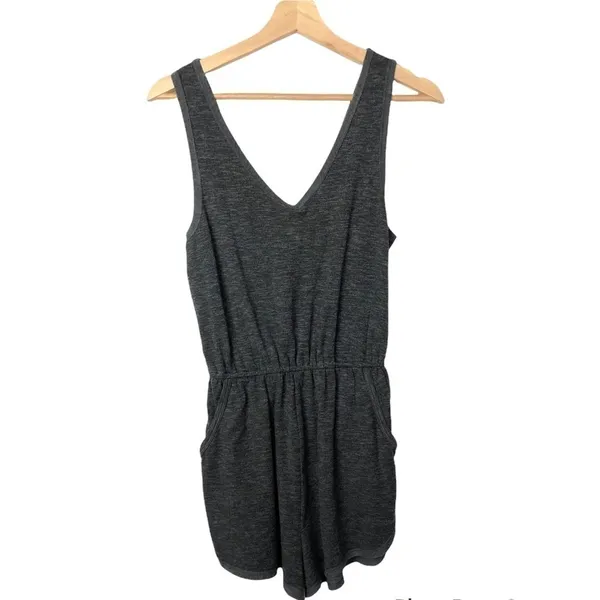 Urban Outfitters BDG Dark‎ Gray Romper S - Image 2