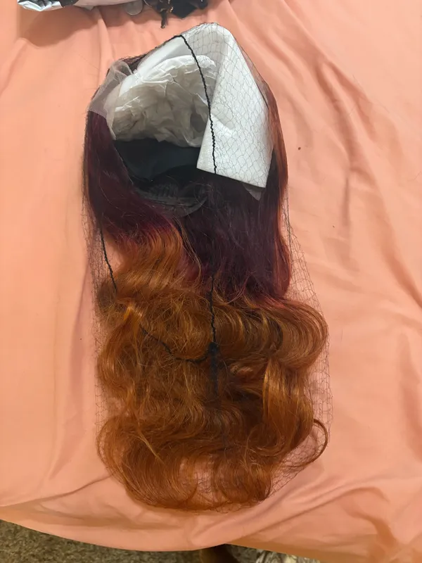 Ombré lace wig Brown Size undefined - Image 2