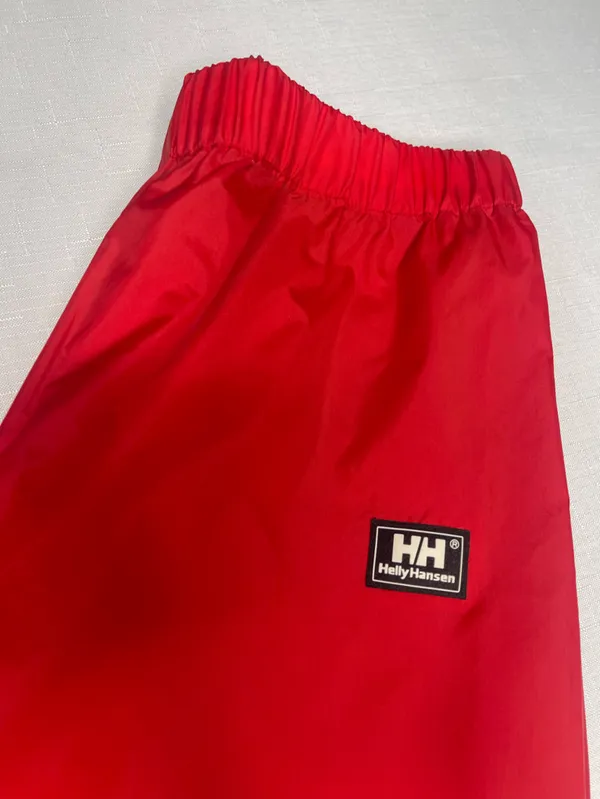 Helly Hansen Red Nylon Classic Logo Pants (Large) - Image 3