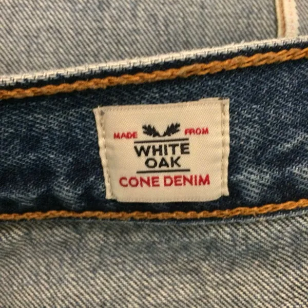 Levi’s made by white oak cone denim button fly ray hem 25 - Image 9