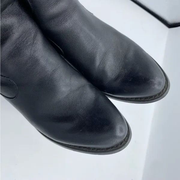Durango Women's 6" Shorty Black leather Moto western Boots‎ Size 8M - Image 6