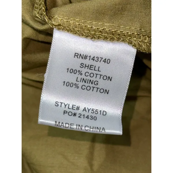 NWT Tuckernuck Hyacinth House Russell Moss Printed Olive Green Mini Dress Size S - Image 11
